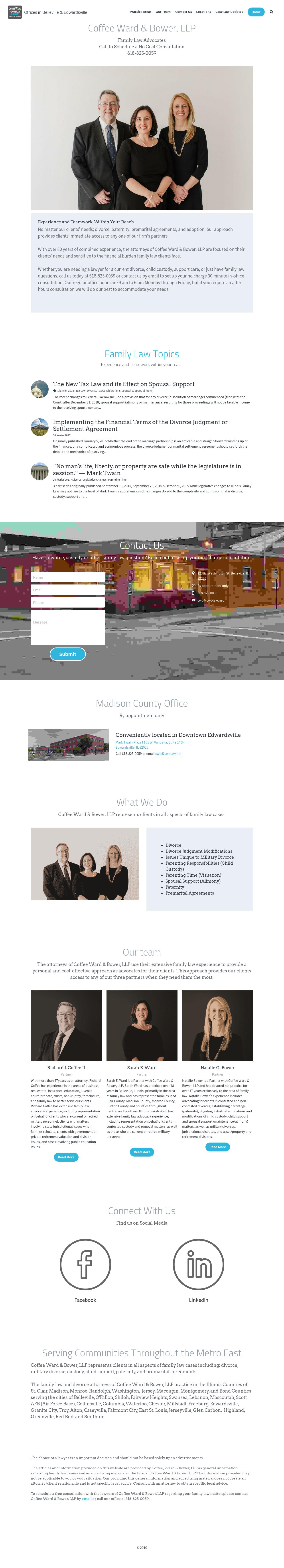 Coffee Ward & Bower, LLP - Belleville IL Lawyers