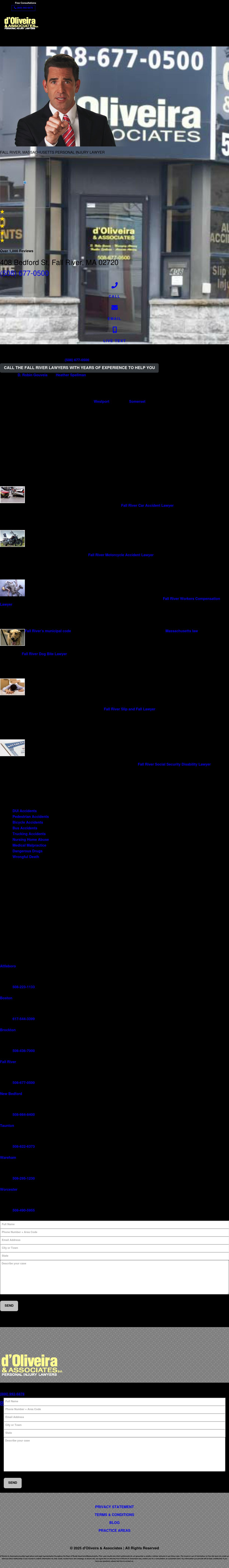 d'Oliveira & Associates - Fall River MA Lawyers