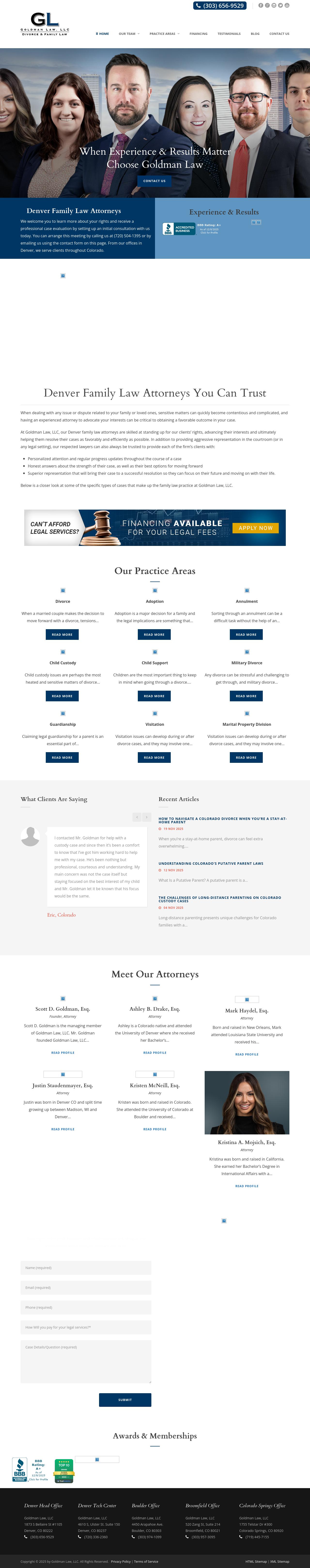 Goldman Law, LLC - Denver CO Lawyers