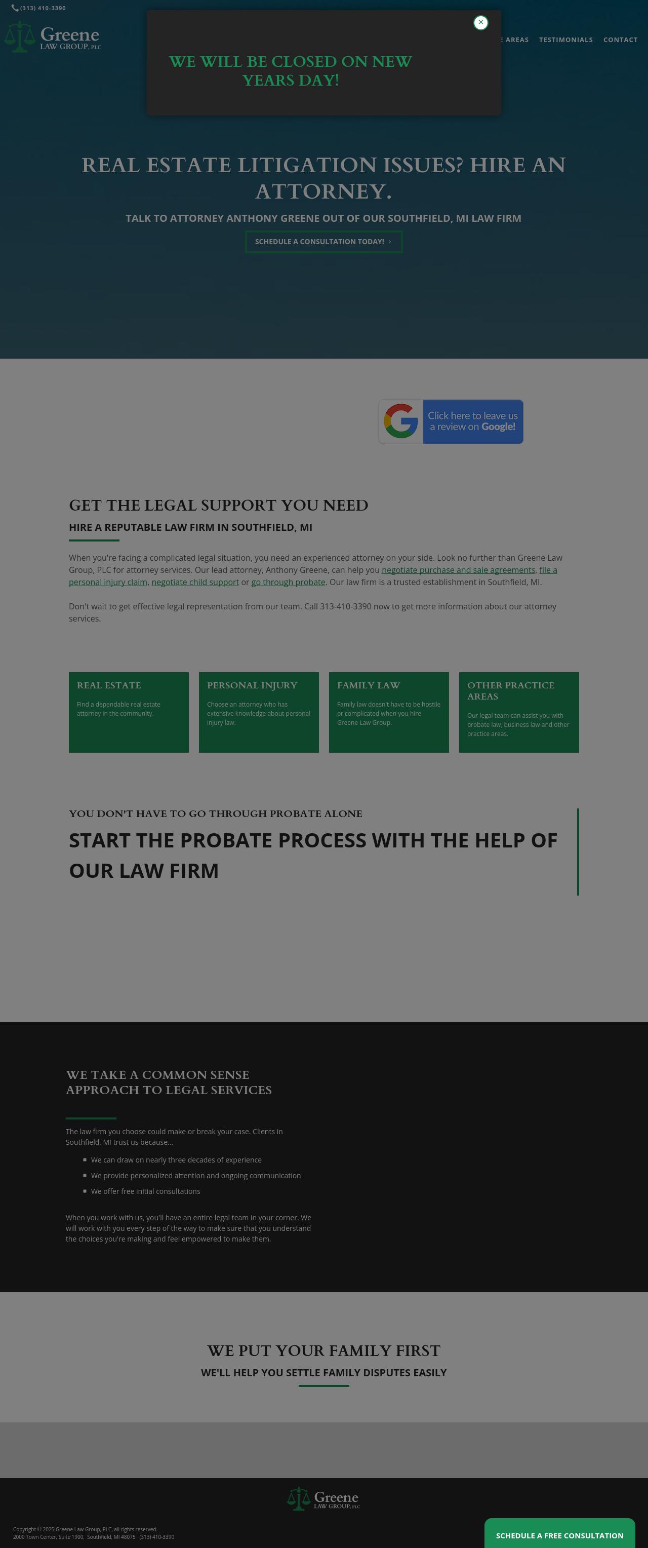 Greene Law Group, PLC - Ann Arbor MI Lawyers