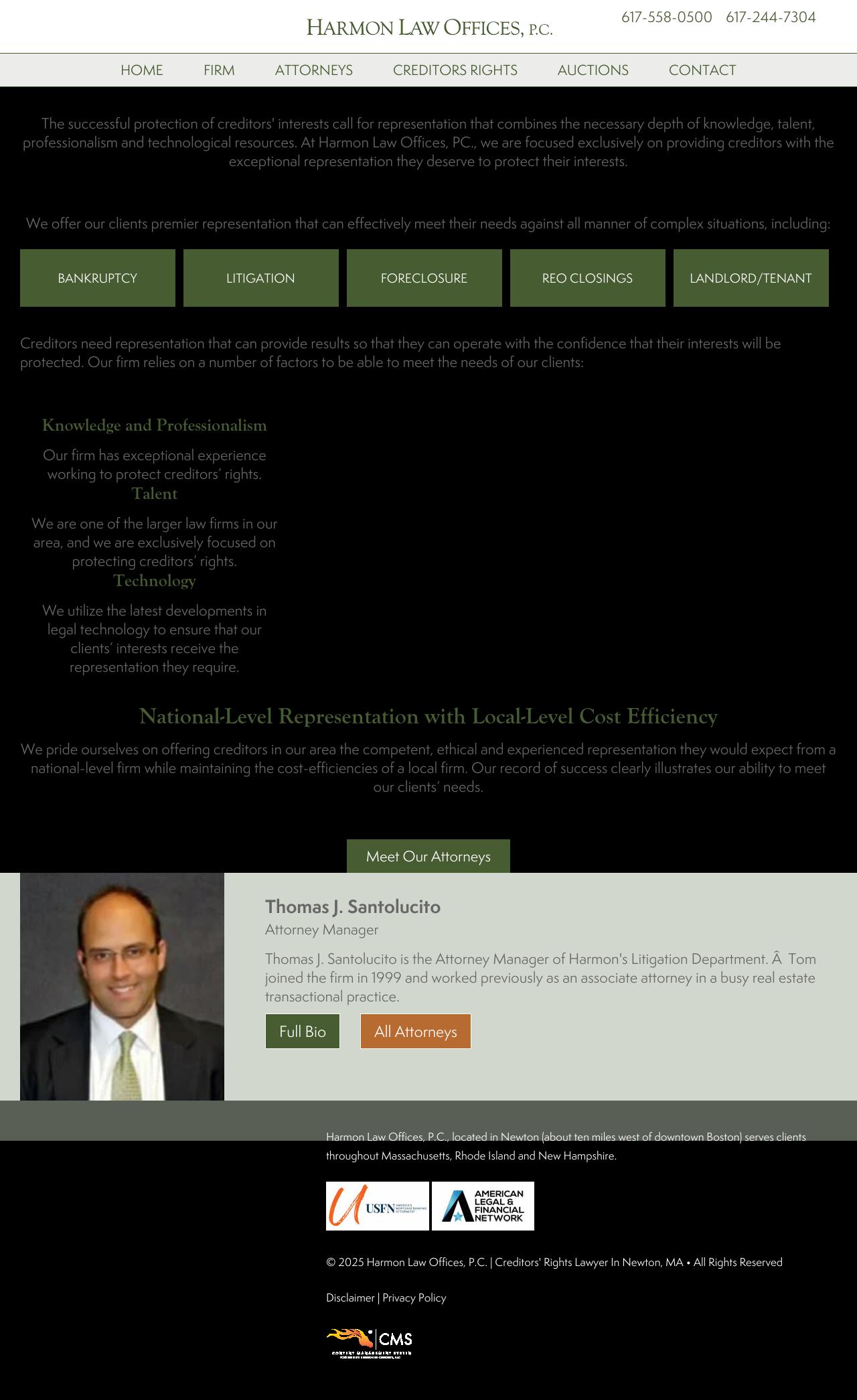 Harmon Law Offices, P.C. - Newton MA Lawyers