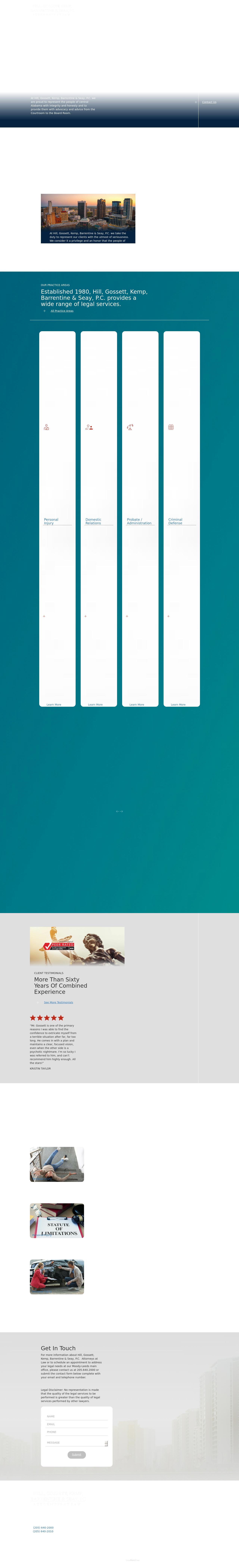 Hill, Weisskopf & Hill, P.C. - Springville AL Lawyers