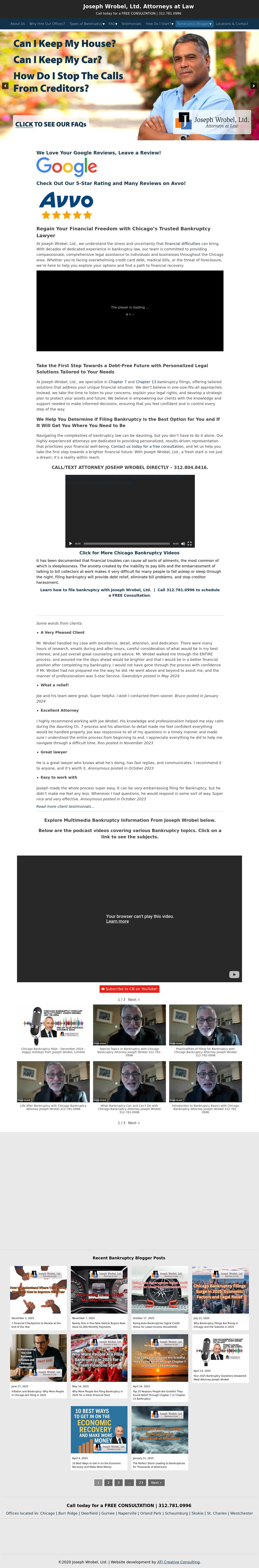 Joseph Wrobel, Ltd. - Westchester IL Lawyers