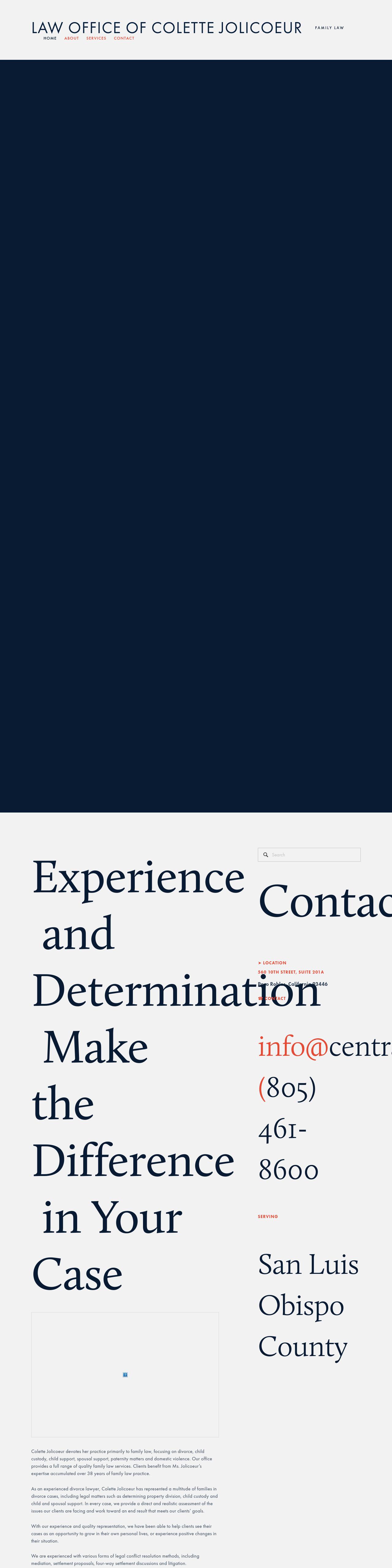 Law Office of Colette Jolicoeur - Atascadero CA Lawyers