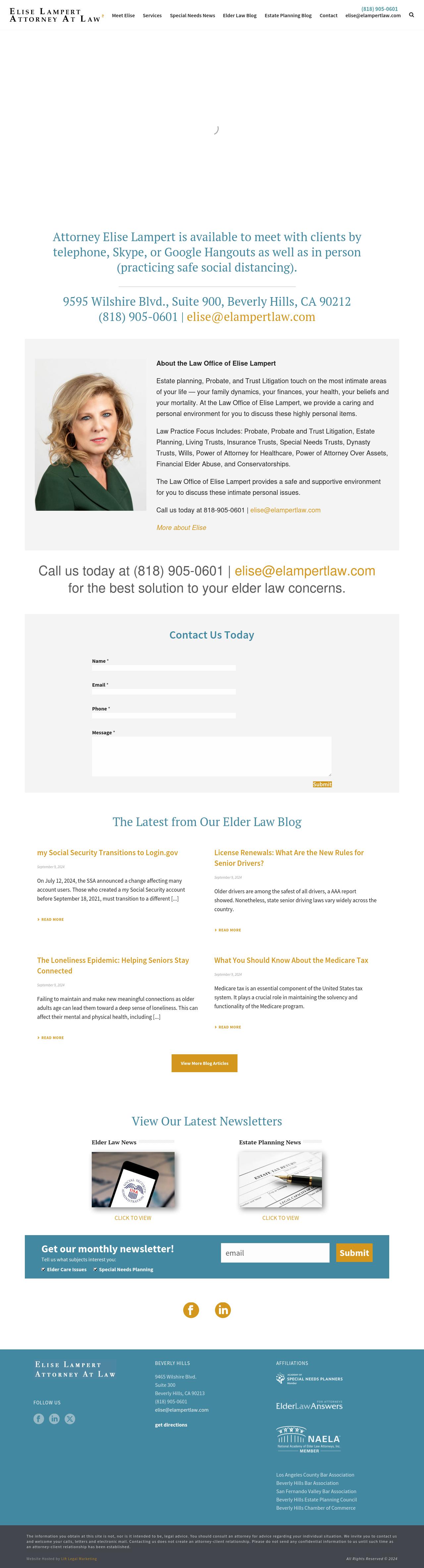 Law Office of Elise Lampert - Sherman Oaks CA Lawyers