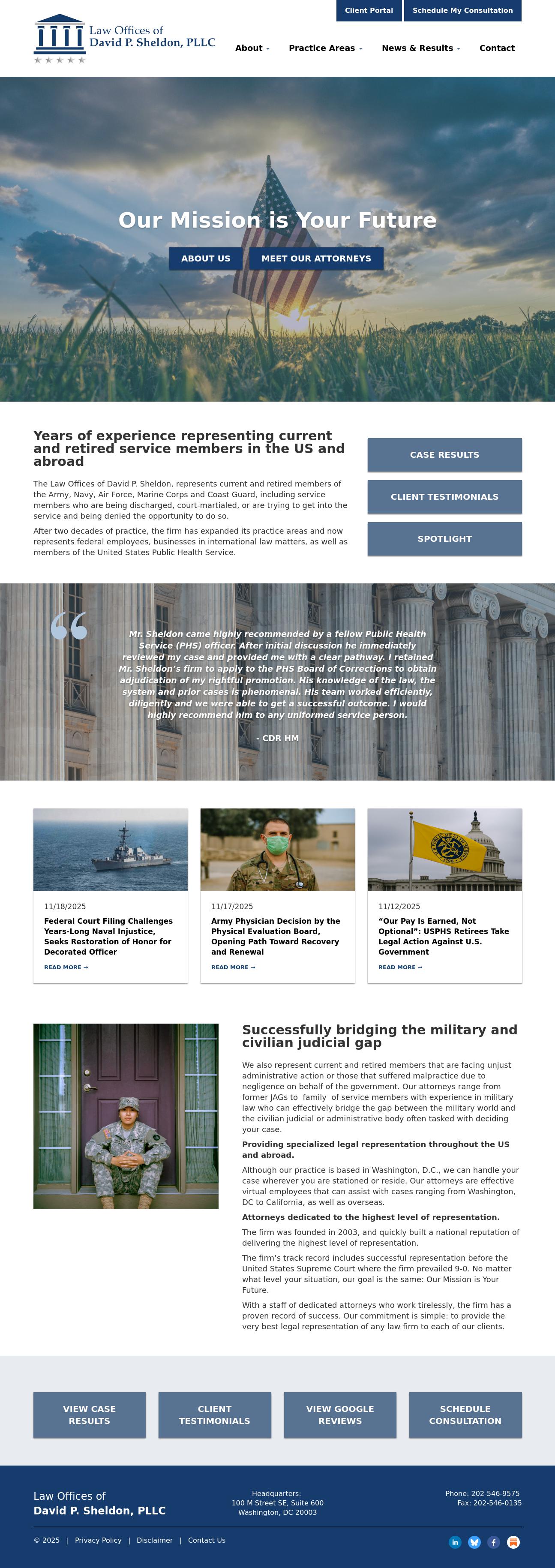 Law Offices of David P. Sheldon - Washington DC Lawyers