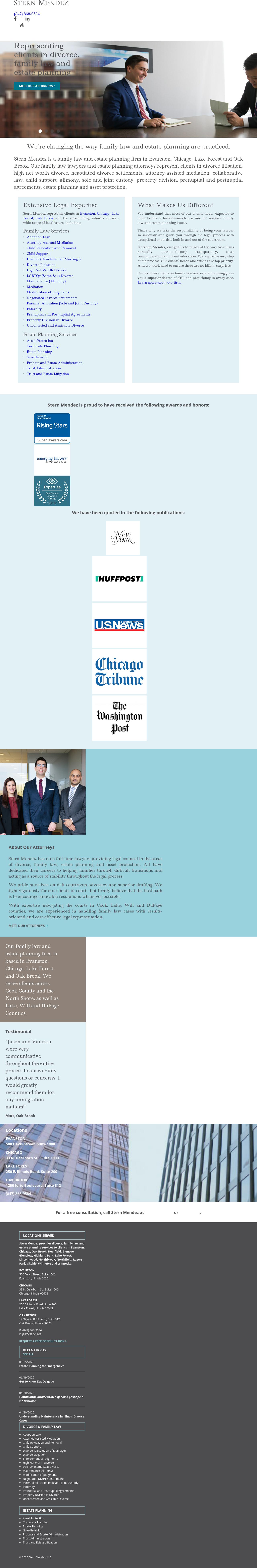 Law Offices of Joshua E. Stern - Evanston IL Lawyers