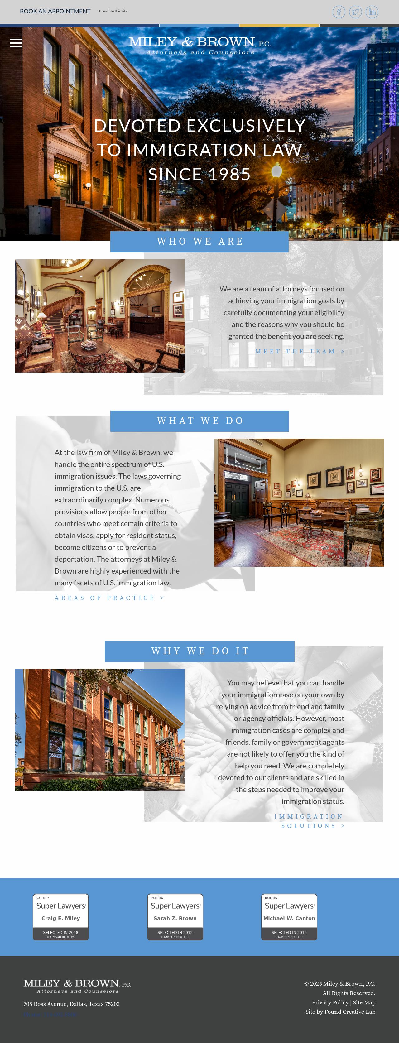 Miley & Brown, P.C. - Dallas TX Lawyers