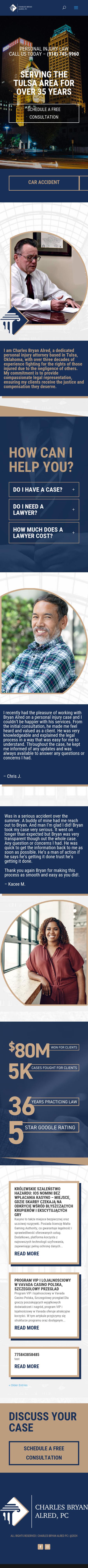Charles Bryan Alred, PC - Tulsa OK Lawyers