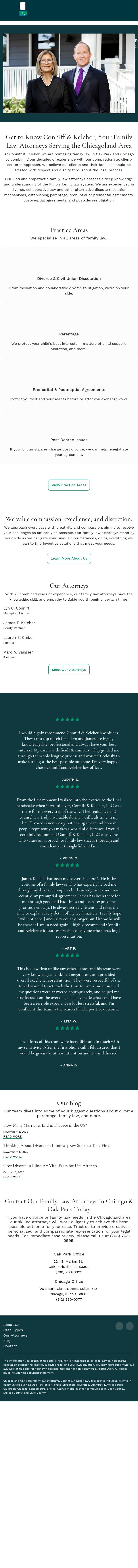 Conniff Law Offices - Oak Park IL Lawyers