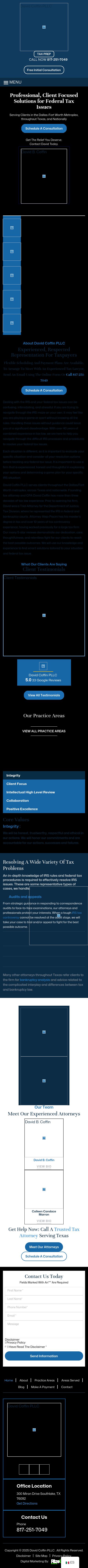 David Coffin PLLC - Southlake TX Lawyers