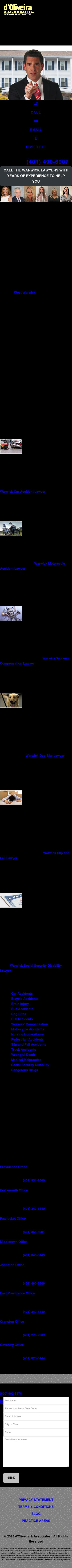 d'Oliveira & Associates - Warwick RI Lawyers