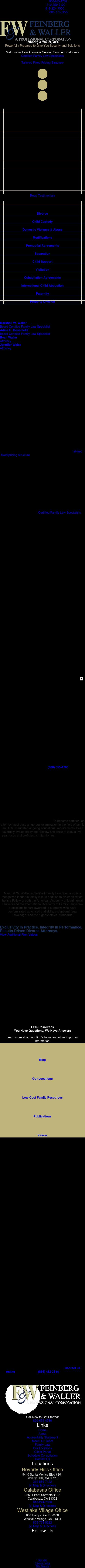 Feinberg & Waller - Beverly Hills CA Lawyers