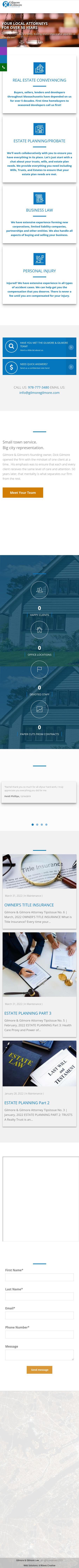 Gilmore & Gilmore - Danvers MA Lawyers