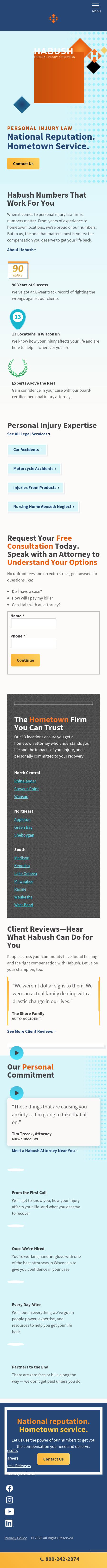 Habush Habush & Rottier S.C. - Racine WI Lawyers