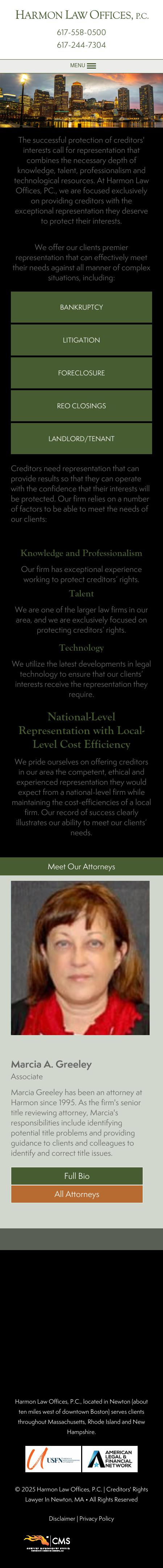 Harmon Law Offices, P.C. - Newton MA Lawyers