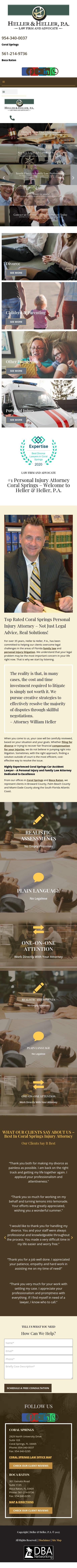 Heller & Heller, P.A. - Coral Springs FL Lawyers