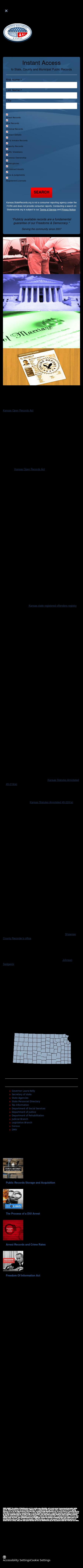 Kansas State Records - Wichita KS Lawyers