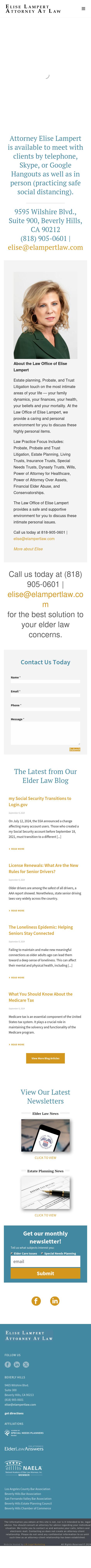 Law Office of Elise Lampert - Sherman Oaks CA Lawyers