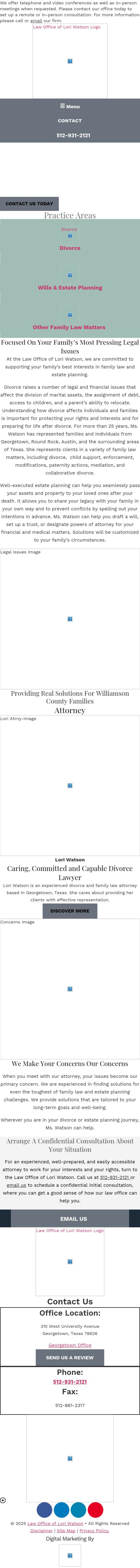 Law Office of Lori Watson - Georgetown TX Lawyers