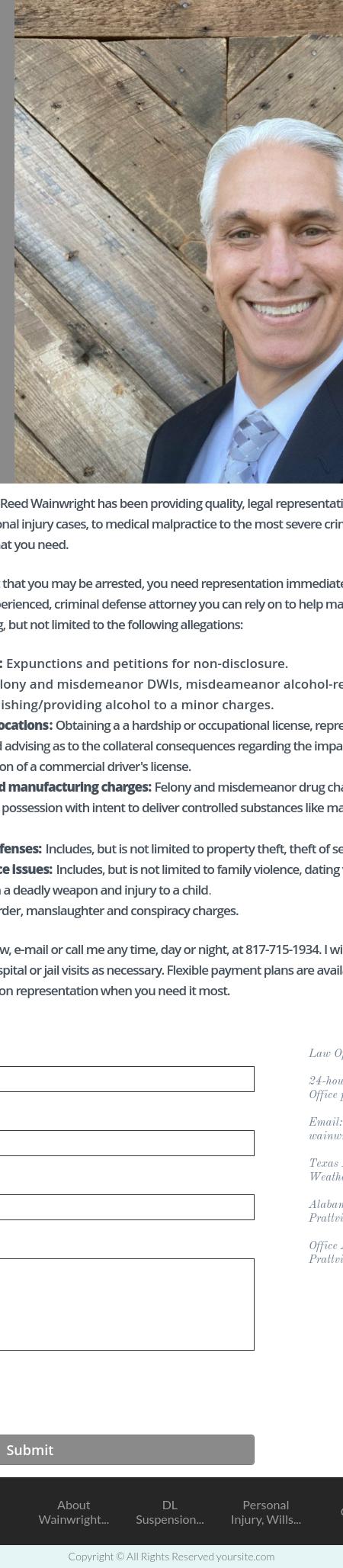 Law Office of Reed Wainwright - Weatherford TX Lawyers