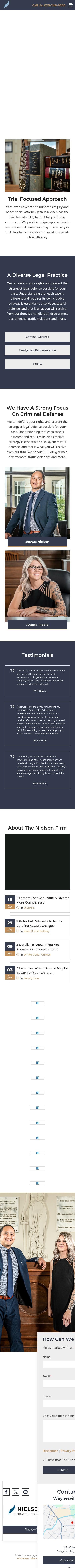 Nielsen Legal - Waynesville  NC Lawyers