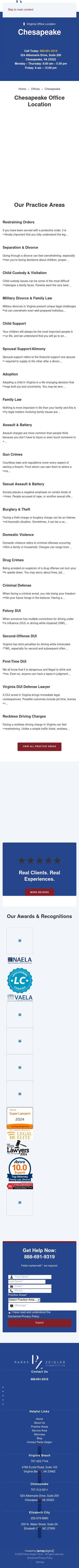 Parks Zeigler, PLLC - Chesapeake VA Lawyers