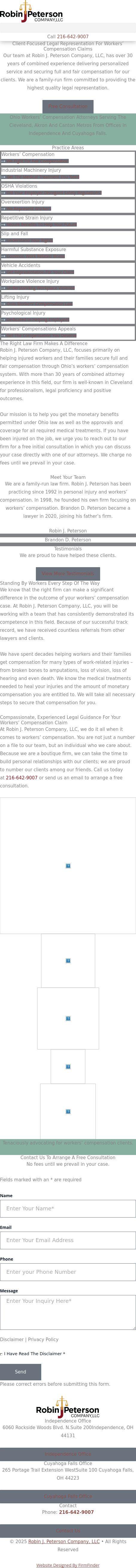 Robin J. Peterson Company, LLC - Independence OH Lawyers