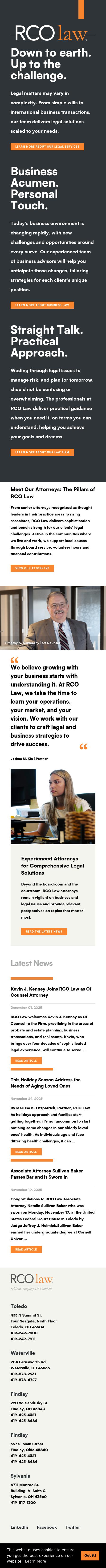 Robison, Curphey & O'Connell, LLC - Waterville OH Lawyers