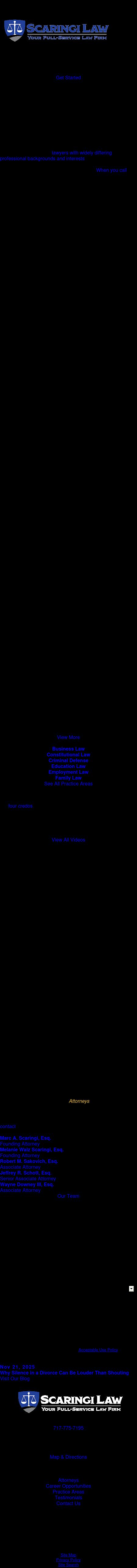 Scaringi & Scaringi, P.C. - Newport PA Lawyers