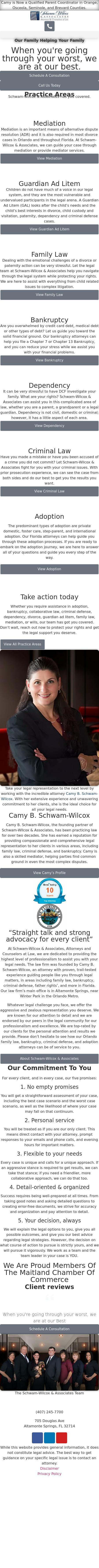 Schwam-Wilcox & Associates, Attorneys and Counselors at Law - Clermont FL Lawyers