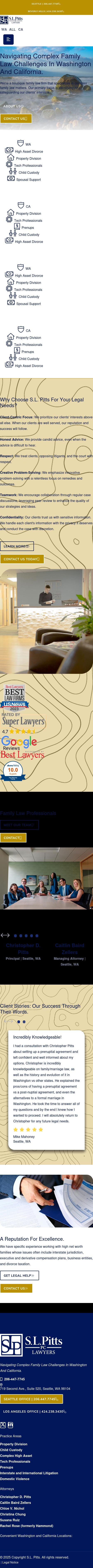 S.L. Pitts & Associates PLLC - Kirkland WA Lawyers
