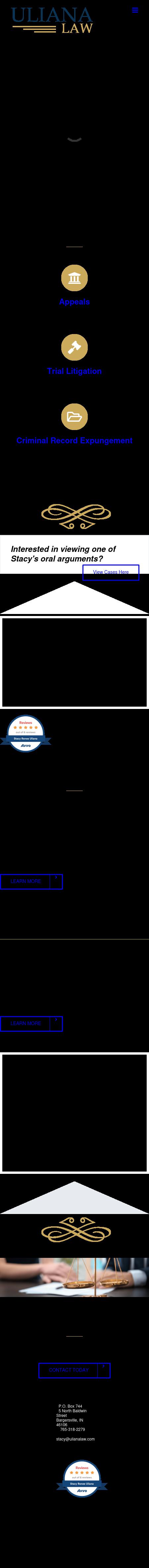 Stacy Uliana, Attorney At Law - Bargersville IN Lawyers