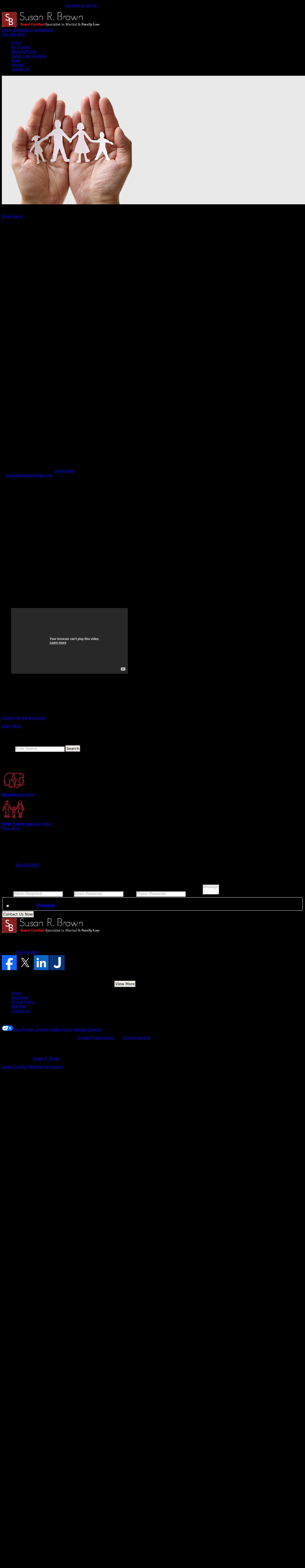 Susan R. Brown, PA - Plantation FL Lawyers