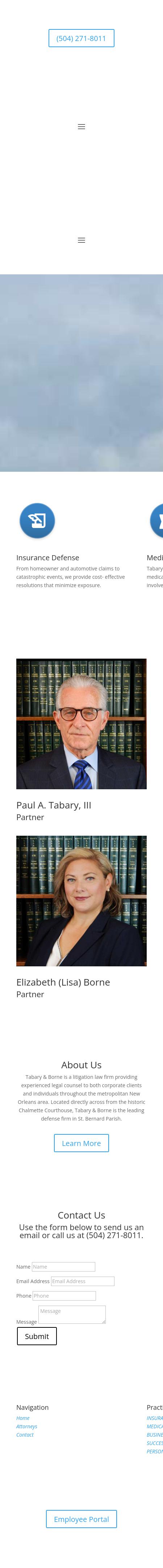 Tabary & Borne, L.L.C. - Chalmette LA Lawyers