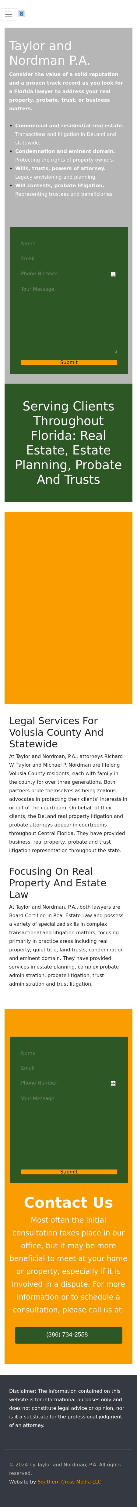 Taylor and Nordman, P.A. - Deland FL Lawyers