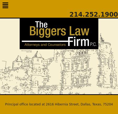 The Biggers Law Firm, P.C. - Dallas TX Lawyers