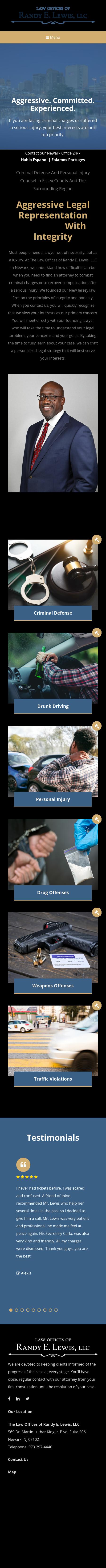 The Law Offices of Randy E. Lewis, LLC - Newark NJ Lawyers