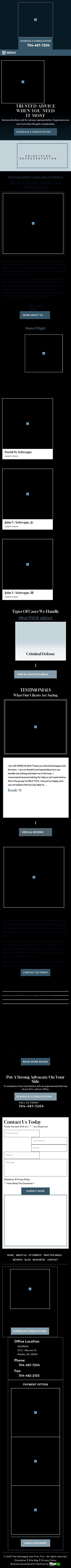 The Schweppe Law Firm, P.A. - Shelby NC Lawyers