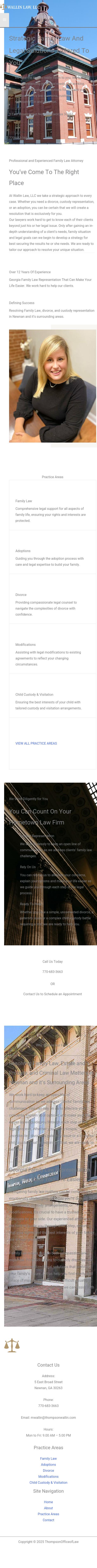Thompson & Wallin, LLC - Newnan GA Lawyers