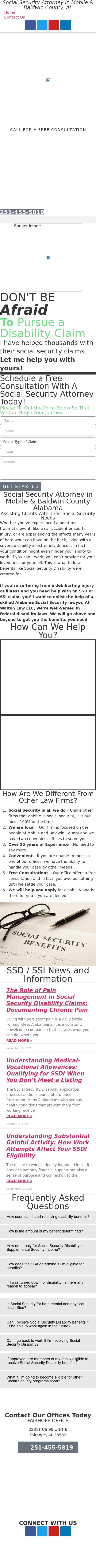 Walton Law LLC - Mobile AL Lawyers