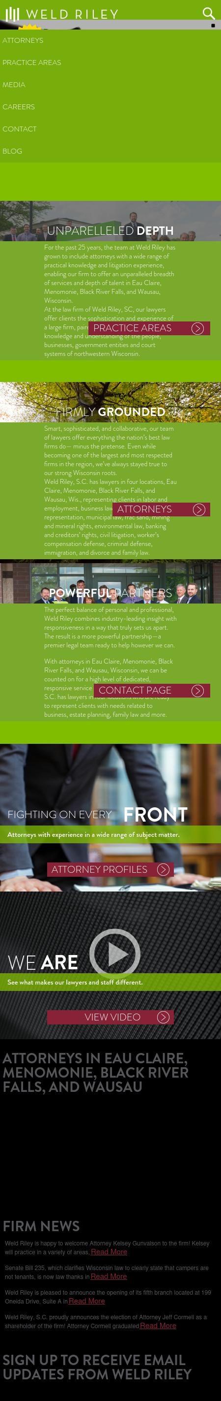 Weld, Riley, Prenn & Ricci, SC - Black River Falls WI Lawyers