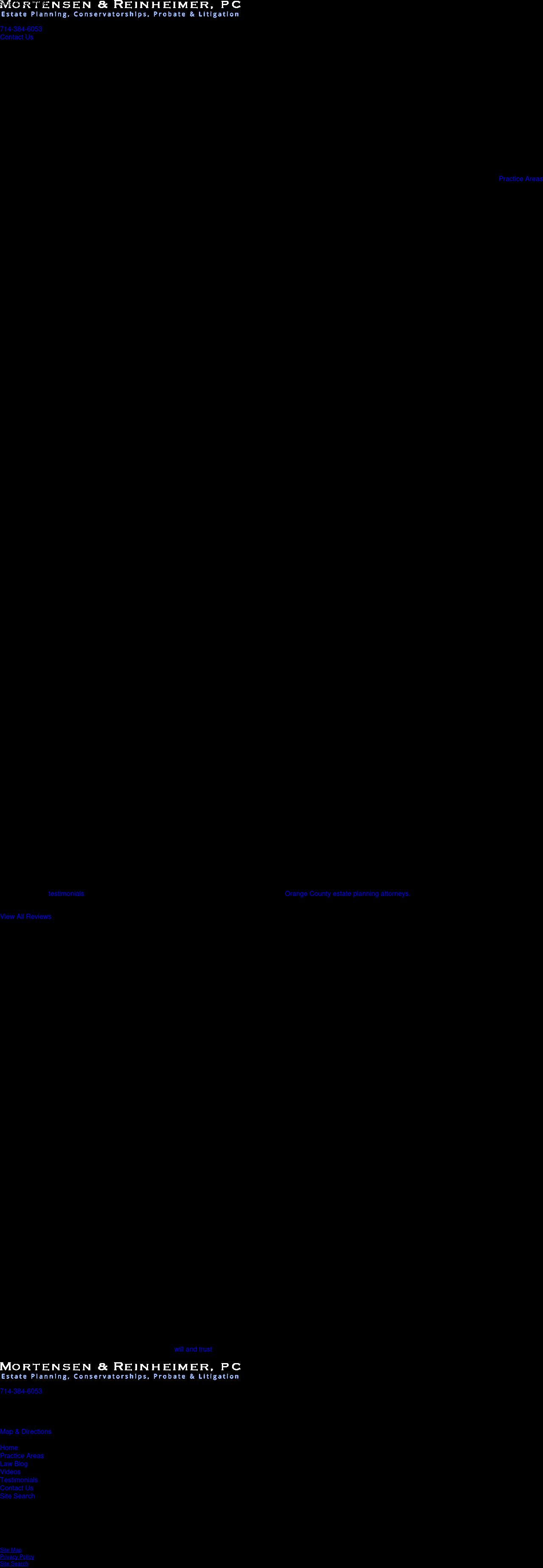 Mortensen & Reinheimer, PC - Irvine CA Lawyers