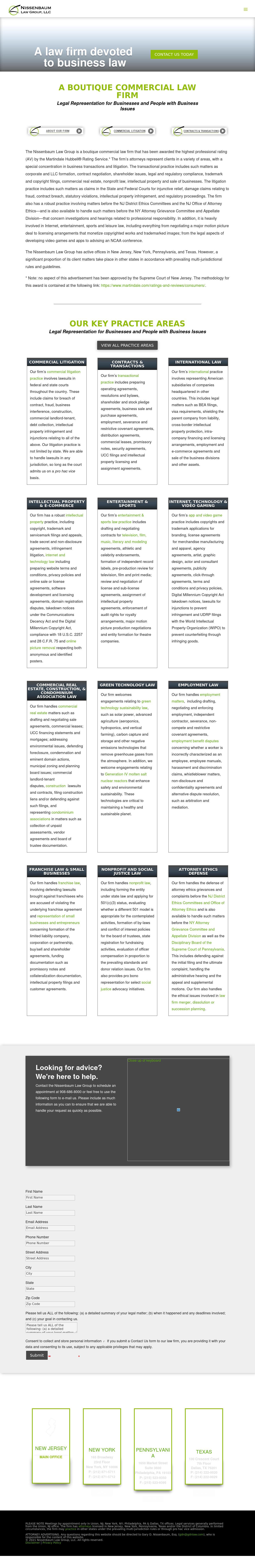 Nissenbaum Law Group, LLC - New York NY Lawyers