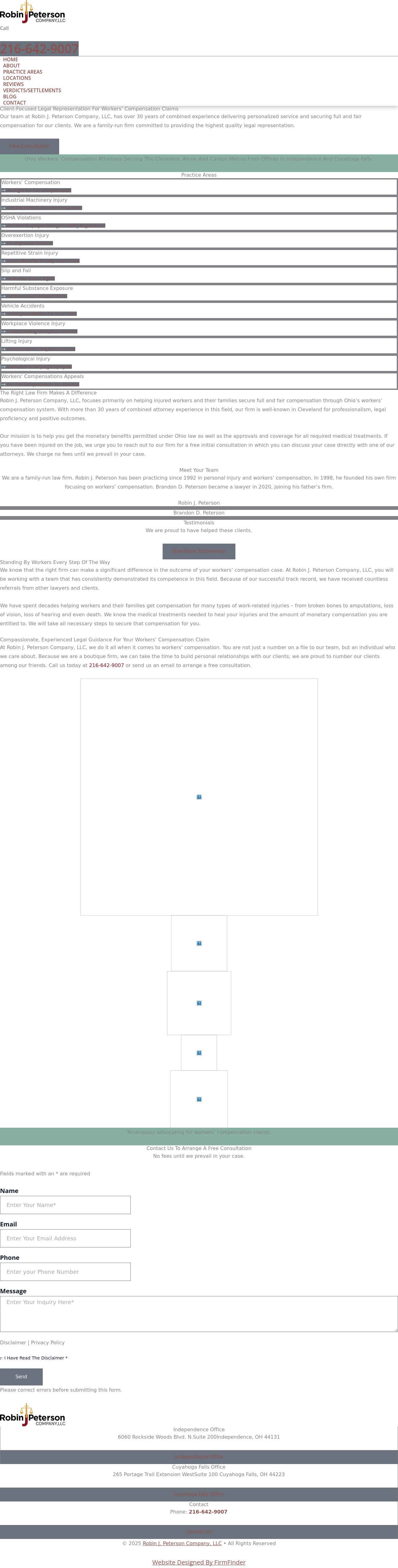 Robin J. Peterson Company, LLC - Independence OH Lawyers