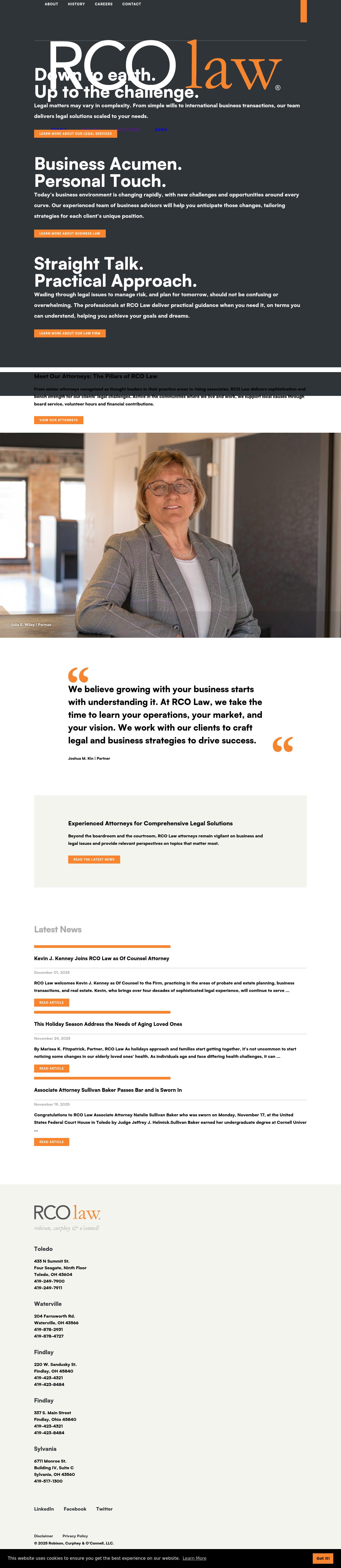 Robison, Curphey & O'Connell, LLC - Findlay OH Lawyers