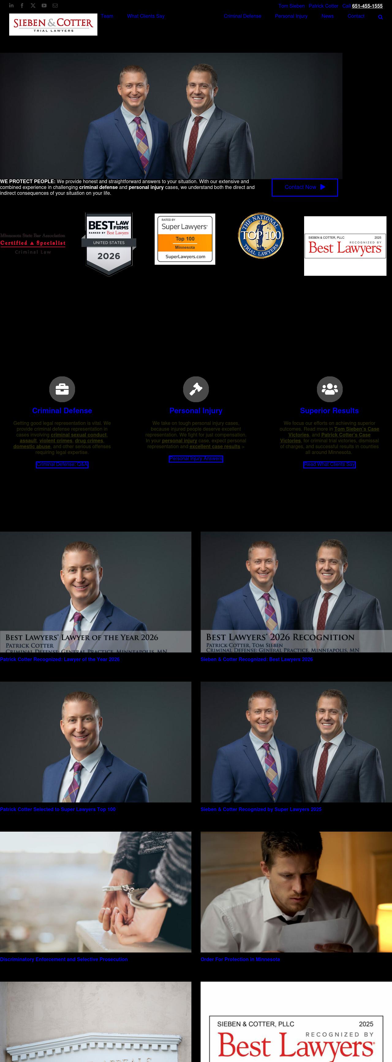 Sieben & Cotter PLLC - South Saint Paul MN Lawyers