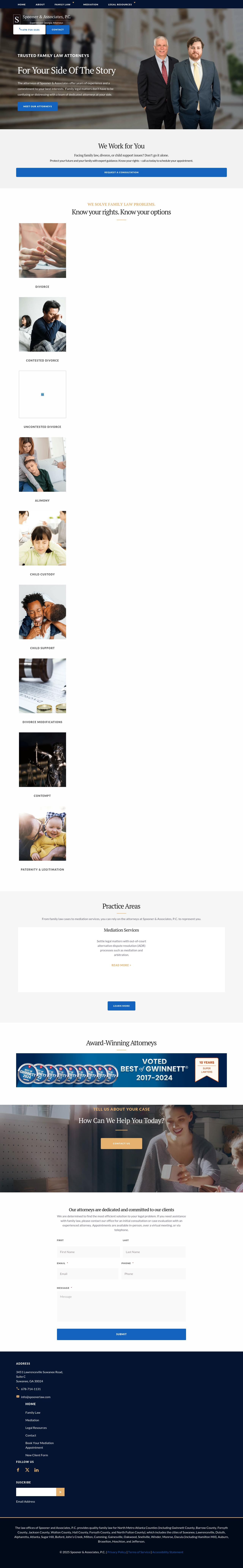 Spooner & Associates, P.C. - Suwanee GA Lawyers