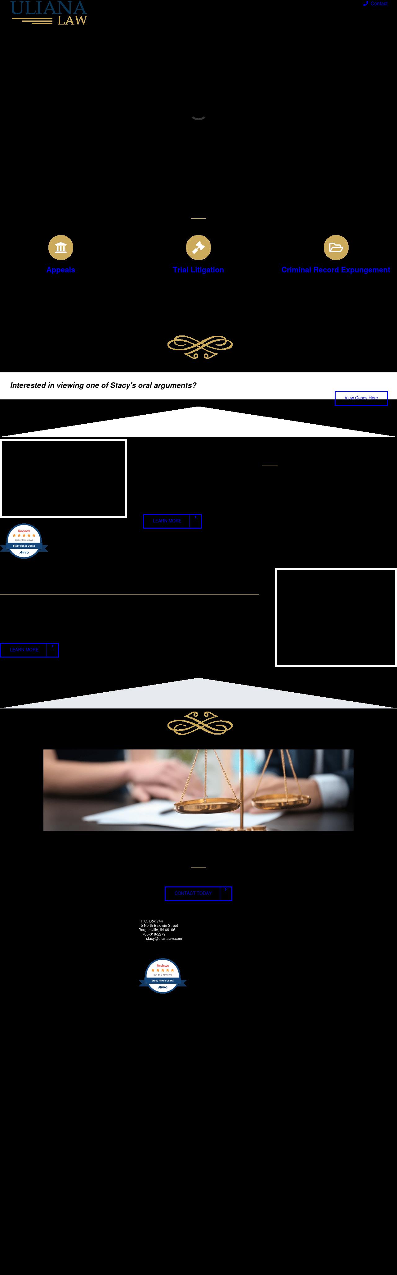 Stacy Uliana, Attorney At Law - Bargersville IN Lawyers