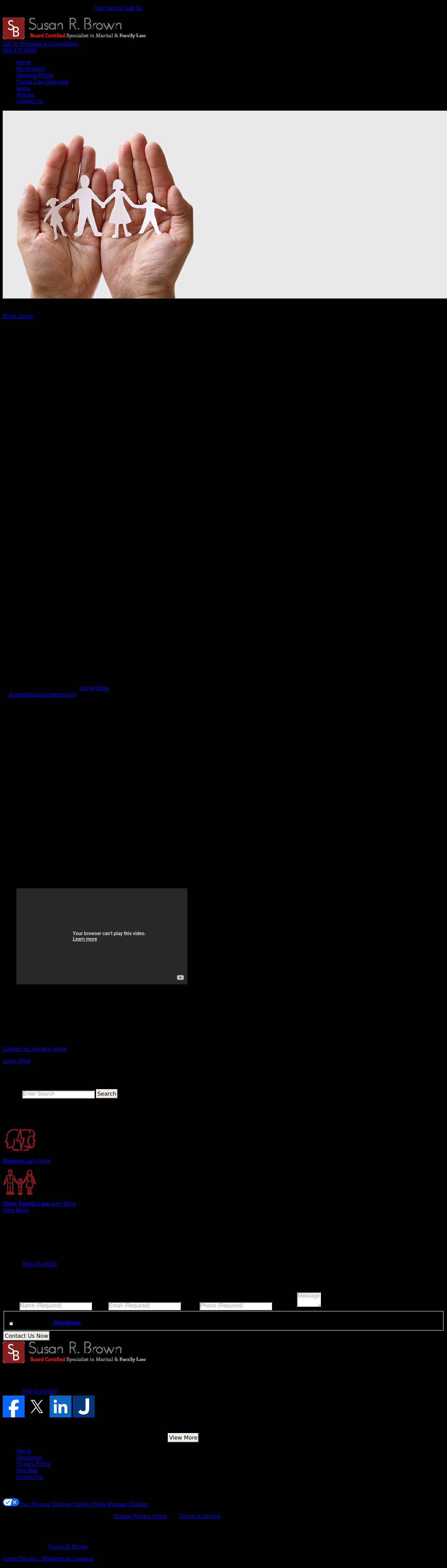 Susan R. Brown, PA - Plantation FL Lawyers